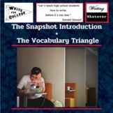 Essay Introductions + Vocabulary Triangle