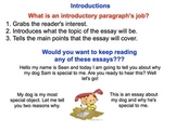 Essay Introductions and Conclusions