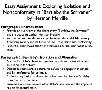essay on bartleby the scrivener