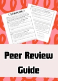 Essay Peer Review Guide