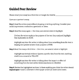 Essay Peer Review Guide *EDITABLE Google Doc