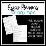 Essay Planning
