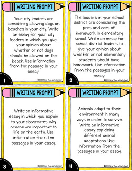 essay topics for elementary students