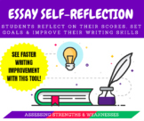 Essay Self-Reflection Worksheet / Organizer