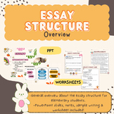 Essay Structure Lesson (PowerPoint), and Worksheets