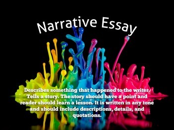 Essay Types Paint Splatter by Pocketful of Write | TpT