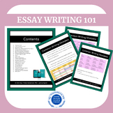 Essay Writing 101 (Common Mistakes + CHEAT SHEET + Vocabulary)