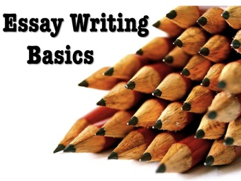 Preview of Essay Writing Basics: Essay Structure 101 - Handouts, Lecture Notes, Quiz & Key