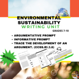 Essay Writing Bundle: Environmental Sustainability