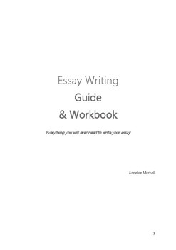 how to write an essay workbook 1 pdf