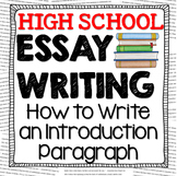 How to Write an Essay Introduction Paragraph Lesson