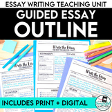 Essay Writing: Mastering the Essay Outline with Guided Ins