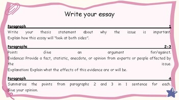 Essay Writing & P.E.E. Paragraphs Lesson by A Lit Store | TPT