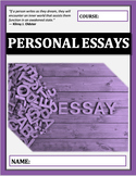 Essay Writing: Personal Essay Assignment