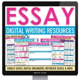 Essay Writing Unit - Google Slides, Graphic Organizers and