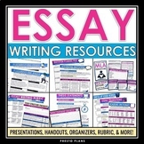 ESSAY WRITING PRESENTATIONS, ASSIGNMENTS, HANDOUTS & ORGANIZERS