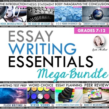 Preview of Essay Writing Unit Mega Bundle - Essentials for Teaching How to Write an Essay