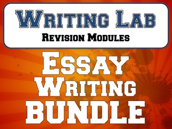 Preview of Essay Writing - Writing Lab BUNDLE