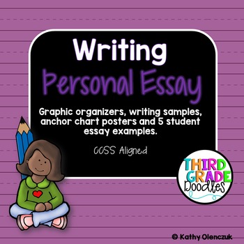 Preview of Essay Writing -- Common Core Writing Grades 3-5