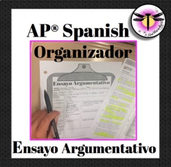 Preview of Essay organizer- outline - Organizador ensayo: AP Spanish essay - organizer