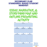 Essay/Narrative/Story Mind Map and Outline Prewriting Activity
