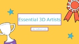 Essential 3D Artists of the Past and Present Slides