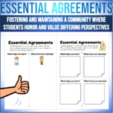 Essential Agreements Activity | Behavior Management | Buil