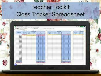 Preview of Essential Class Data Toolkit BUNDLE - Digital Tracker for Classroom Teachers 