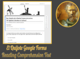 Essential Don Quijote Reading Comprehension Review Test Go