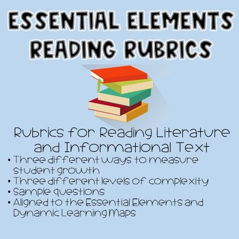 Essential Elements Reading Rubrics by Emily Hiser | TpT