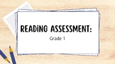 Essential Grade 1 Reading Assessment Toolkit: Boost Litera