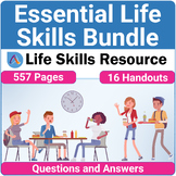 Essential Life Skills Bundle Special Education Activity fo
