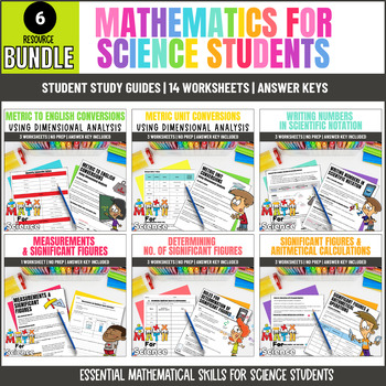 Preview of Essential Mathematics For Science Students Bundle