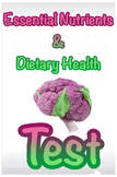 Essential Nutrients & Dietary Health Test (with Answer Key)