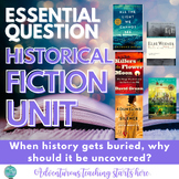 Essential Question Inquiry Unit for ELA:  Historical Ficti
