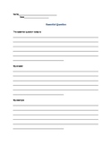 Essential Question Worksheet- Use with Go Math or Other programs