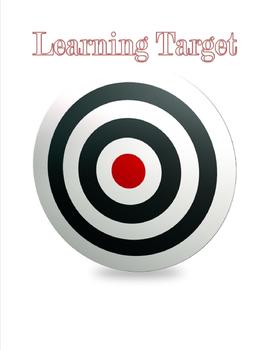 Preview of Essential Question and Learning Target Poster