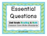 Essential Questions Posters Bundle Pack - 2nd Grade Readin