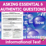 Informational Text Questioning Activity