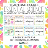 Essential Science for Special Education - Year Long Scienc