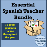 Essential Spanish Teacher Lessons Bundle