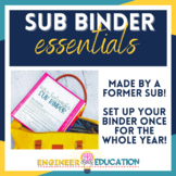 Essential Sub Binder: Edit Once for the Whole Year!