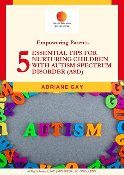 Preview of Essential Tips For Nurturing Children With ASD