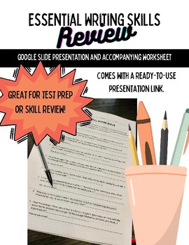 Preview of Essential Writing Skills Ready-to-Go Presentation and Practice