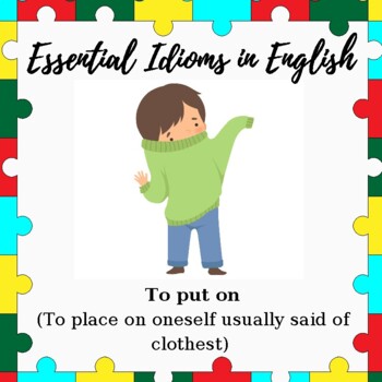 Essential idioms posters by Bloom in English | TPT