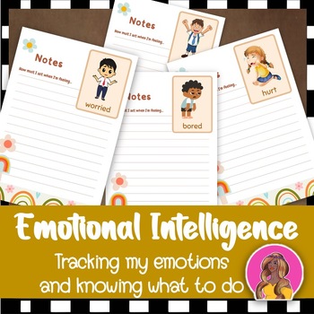 Preview of Essential life skills: emotional intelligence - track and know what to do