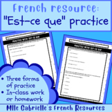 Practice with "est-ce que" - Asking Questions in French