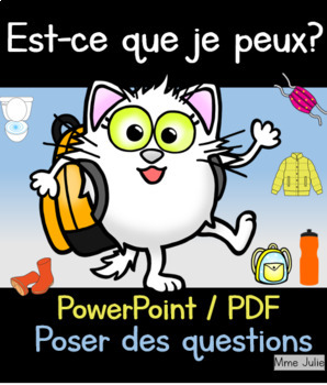 Preview of Est-ce que je peux? Google Slides / PDF