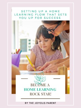 Preview of Establishing a Perfect Homeschooling Flow - a workbook