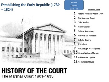 Preview of Establishing the American Republic: The Marshall Court